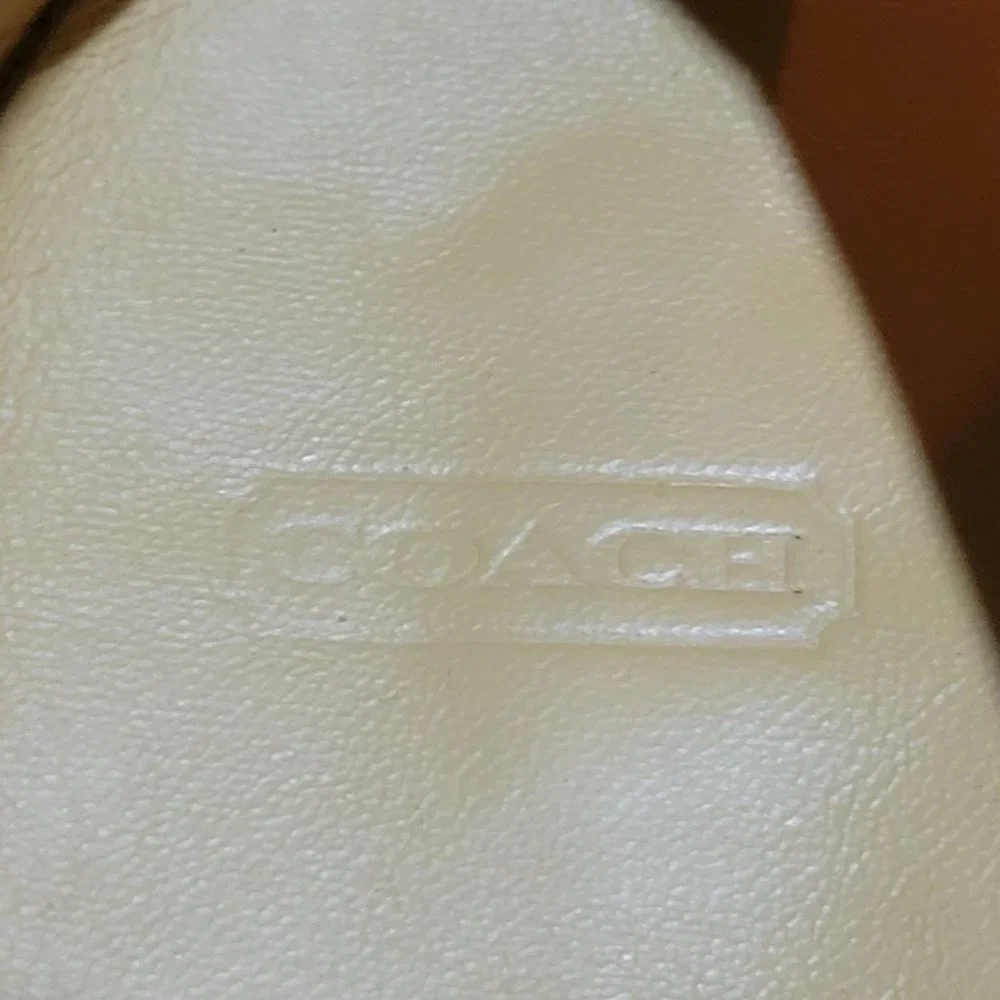 Vintage Coach Vance Signature Loafers